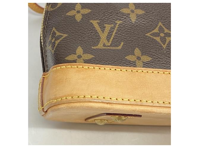 Borsa Louis Vuitton Alma BB Monogram Marrone - vista 7