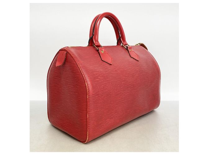 Borsa Louis Vuitton Epi Speedy 30 Rosso - vista 2