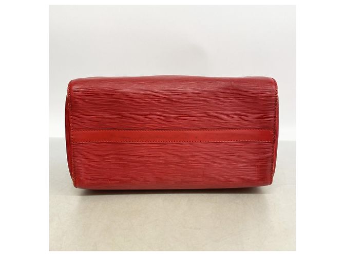 Borsa Louis Vuitton Epi Speedy 30 Rosso - vista 3