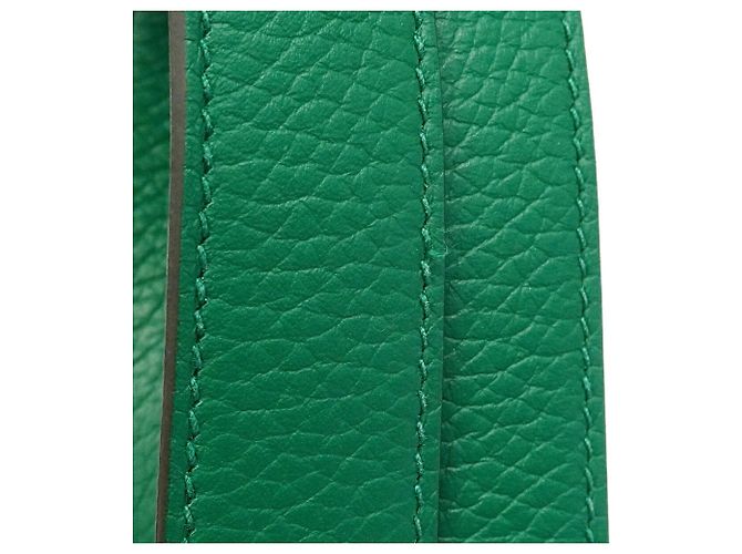 Hermès Borsa Hermes Picotin Lock MM in verde - vista 8