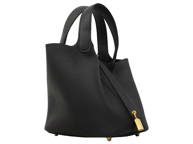 Hermès Hermes Picotin Lock PM Handtasche Schwarz - Ansicht 2
