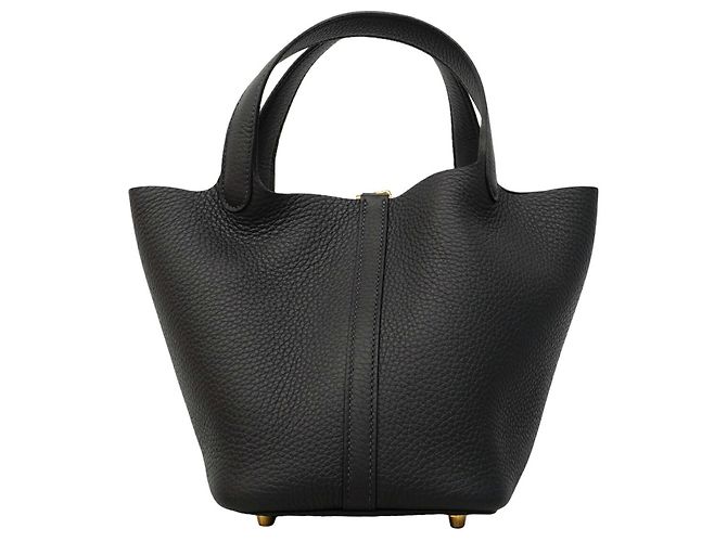 Hermès Hermes Picotin Lock PM Handtasche Schwarz - Ansicht 6