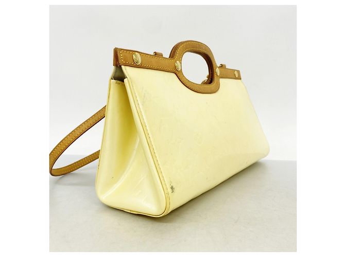 Louis Vuitton Vernis Roxbury Drive Handtasche Weiß - Ansicht 2