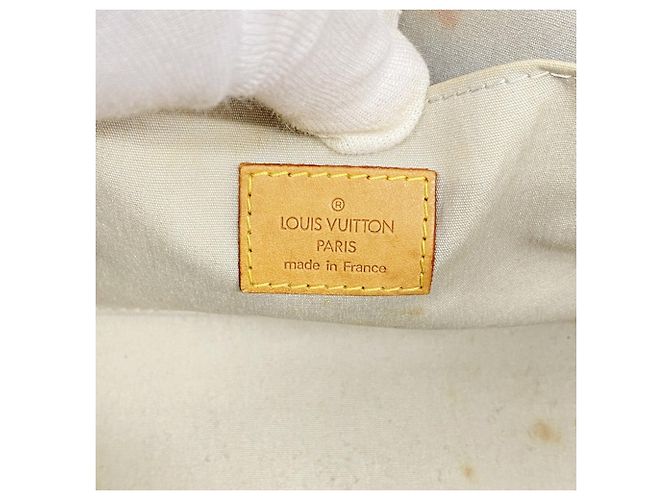 Louis Vuitton Vernis Roxbury Drive Handtasche Weiß - Ansicht 5