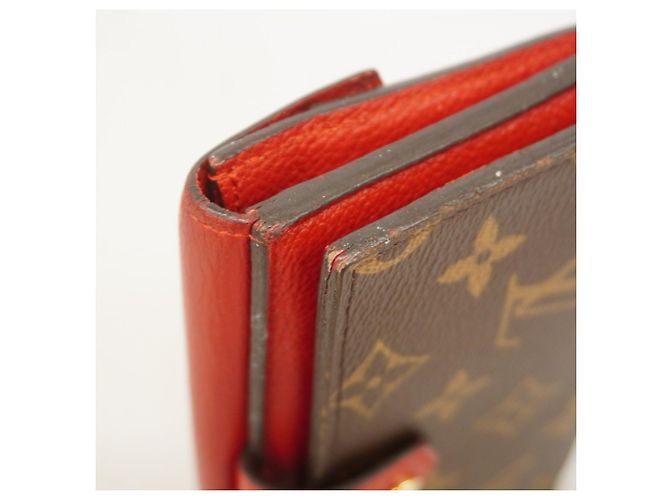 Cartera Compacta Louis Vuitton Monogram Pallas en Cerise Fucsia - vista 6