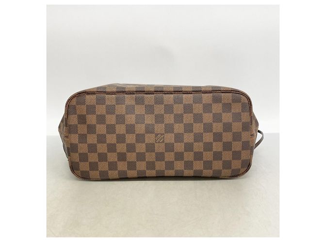 Borsa Tote Louis Vuitton Damier Neverfull MM N51105 Ebene Damier ebene - vista 3