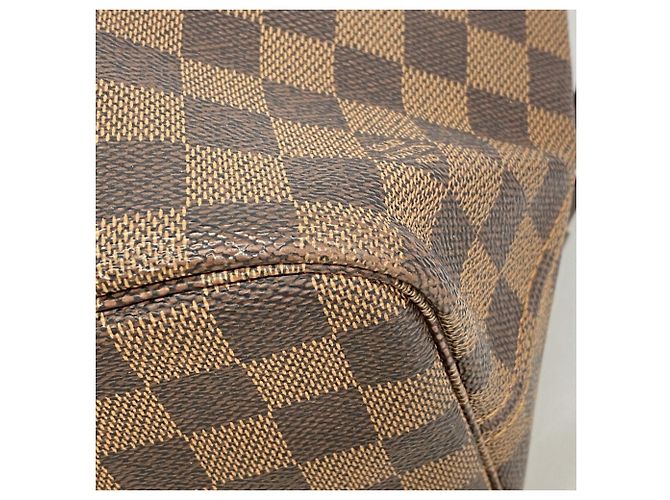 Borsa Tote Louis Vuitton Damier Neverfull MM N51105 Ebene Damier ebene - vista 7