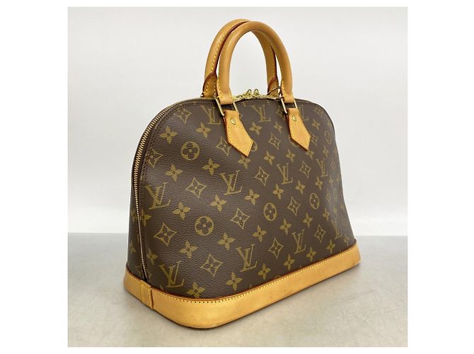 Borsa Louis Vuitton Alma Monogram Marrone - vista 2