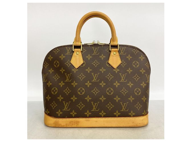 Borsa Louis Vuitton Alma Monogram Marrone - vista 9