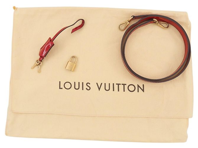 Borsa Louis Vuitton Monogram Vernis Montaigne BB Rosa - vista 17