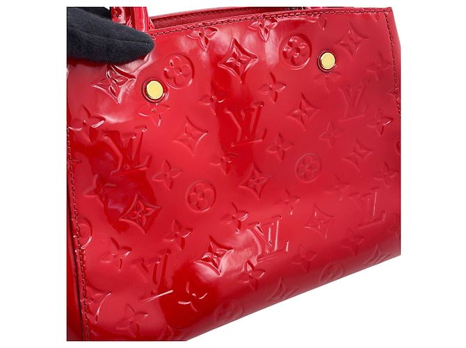 Borsa Louis Vuitton Monogram Vernis Montaigne BB Rosa - vista 8