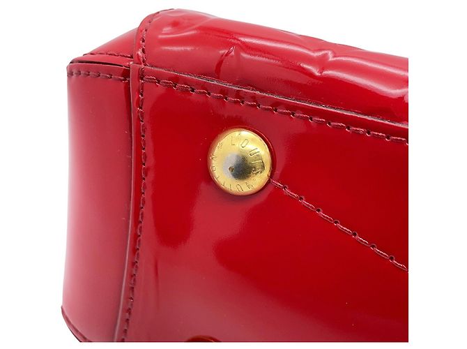 Borsa Louis Vuitton Monogram Vernis Montaigne BB Rosa - vista 9