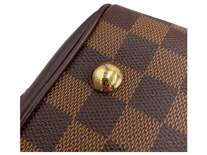 Borsa Louis Vuitton Damier Ebene Verona PM Rosso - vista 11