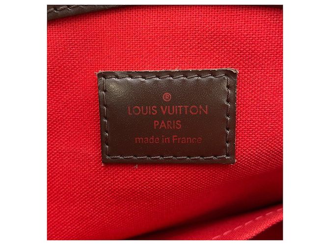 Borsa Louis Vuitton Damier Ebene Verona PM Rosso - vista 16
