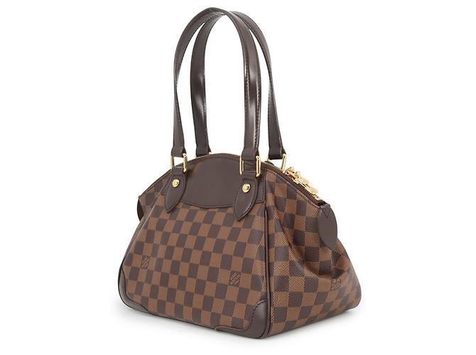 Borsa Louis Vuitton Damier Ebene Verona PM Rosso - vista 2