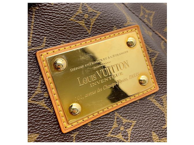 Borsa a spalla Louis Vuitton Monogram Thames PM Marrone - vista 11
