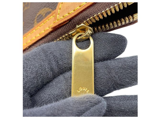 Borsa a spalla Louis Vuitton Monogram Thames PM Marrone - vista 8
