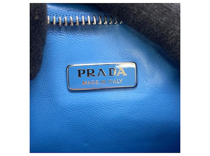 Borsa Prada Re-Edition 2005 Re-Nylon Blu chiaro - vista 13