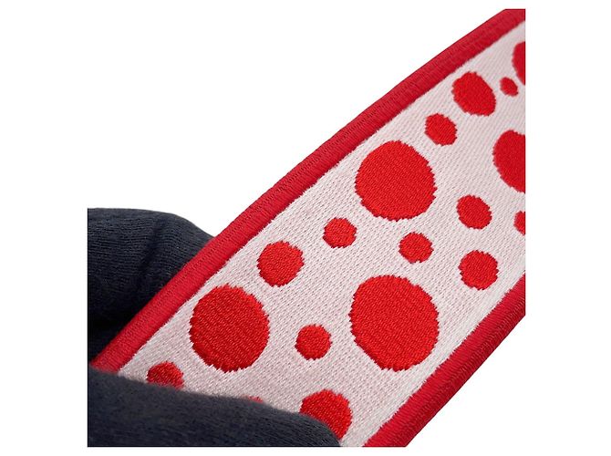 Cluny Borsa a tracolla in pelle Epi Louis Vuitton Bianco Rosso - vista 14