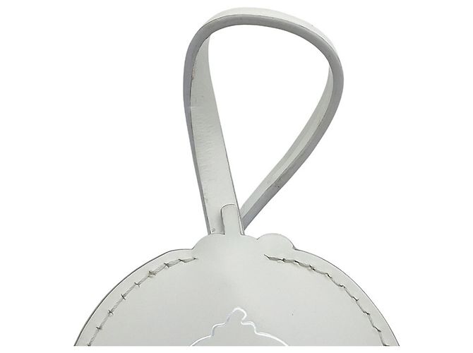 Cluny Borsa a tracolla in pelle Epi Louis Vuitton Bianco Rosso - vista 16