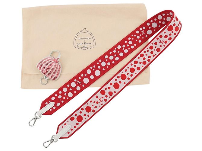 Cluny Borsa a tracolla in pelle Epi Louis Vuitton Bianco Rosso - vista 19