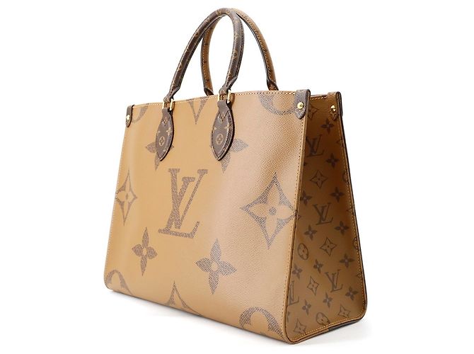 Louis Vuitton Monogram Reverse Giant OnTheGo MM Tote Bag Rot Monogramm - Ansicht 2