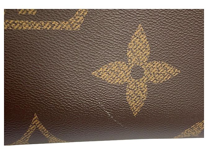 Louis Vuitton Monogram Reverse Giant OnTheGo MM Tote Bag Rot Monogramm - Ansicht 9