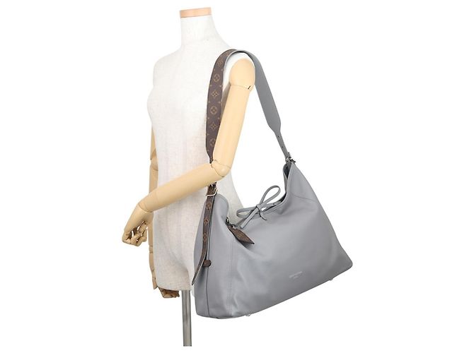 Borsa Louis Vuitton Carryall Vibe MM Marrone Multicolore - vista 4