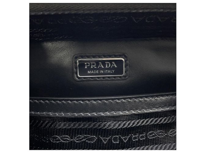 Borsa a Spalla Prada Khaki Saffiano Cachi - vista 15