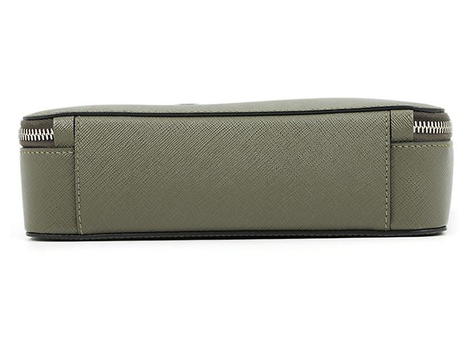 Borsa a Spalla Prada Khaki Saffiano Cachi - vista 3
