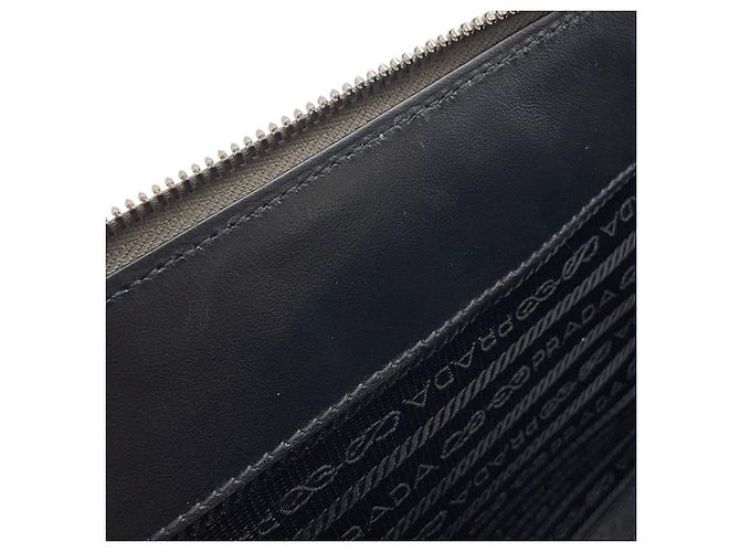 Borsa a Spalla Prada Khaki Saffiano Cachi - vista 8