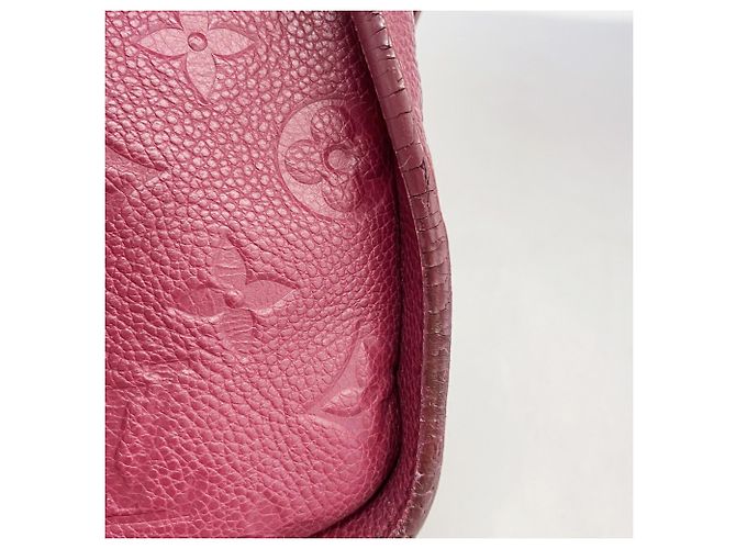 Borsa Louis Vuitton Monogram Empreinte Lumineuse PM Rosa - vista 6