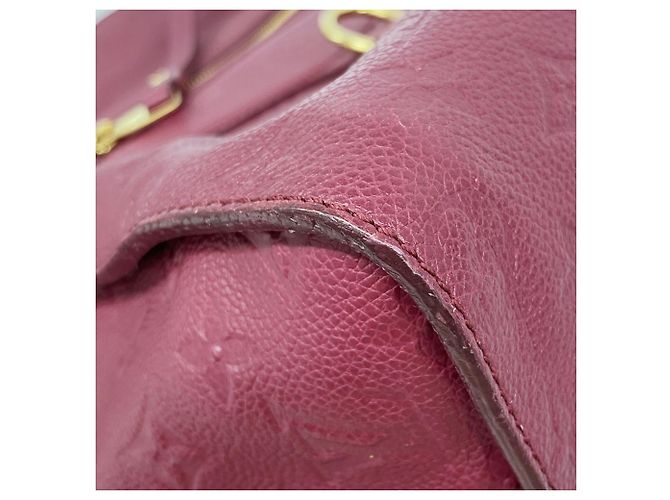 Borsa Louis Vuitton Monogram Empreinte Lumineuse PM Rosa - vista 8