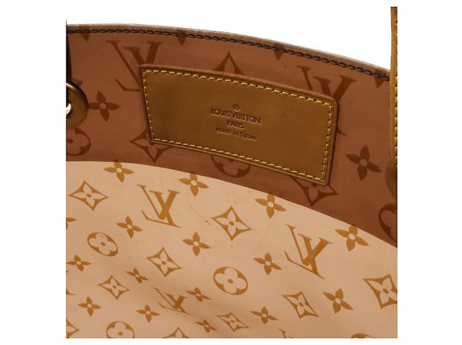Borsa Tote Louis Vuitton Monogram Vinyl Cabas Cruise Marrone - vista 8