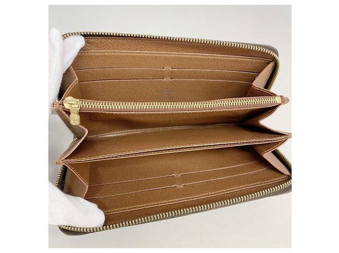 Louis Vuitton Monogram Zippy Wallet Braun - Ansicht 3