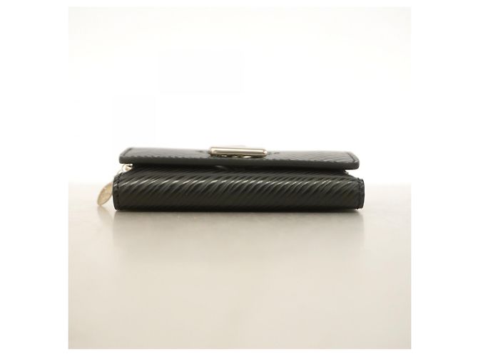 Louis Vuitton Noir Tri-fold Wallet Schwarz - Ansicht 3