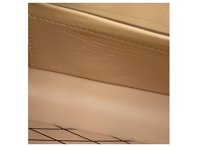 Petite Malle Louis Vuitton Epi Metallic Schultertasche Silber Golden - Ansicht 10