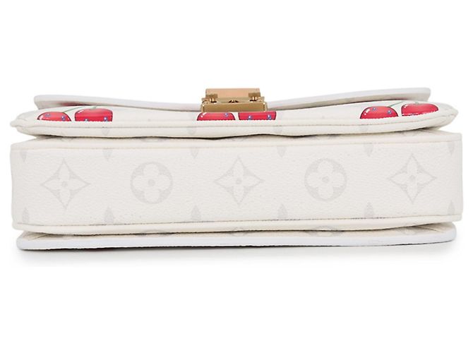 Borsa a tracolla Louis Vuitton Monogram Cherry Bianco Monogramma - vista 3