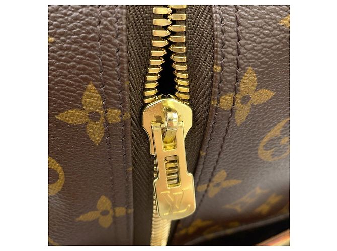 Bolso Boston Monogram Louis Vuitton Castaño - vista 12