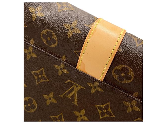 Bolso Boston Monogram Louis Vuitton Castaño - vista 6