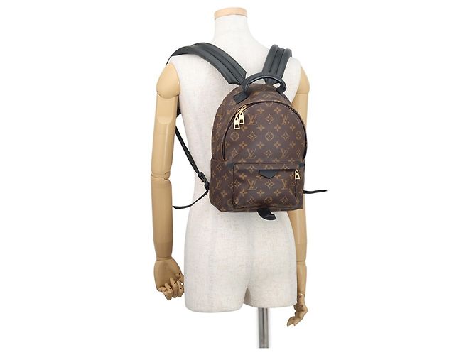 Louis Vuitton Monogram Palm Springs Backpack PM Rucksack Schwarz - Ansicht 4