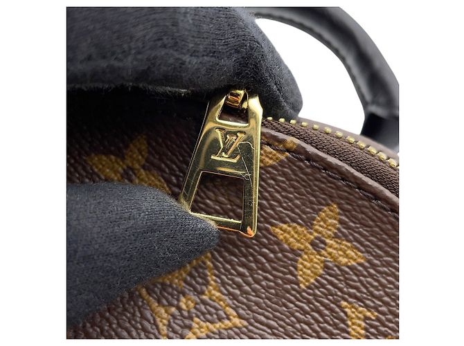 Zaino Louis Vuitton Palm Springs PM Nero - vista 15