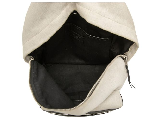 Zaino Saint Laurent Rive Gauche Bianco - vista 4