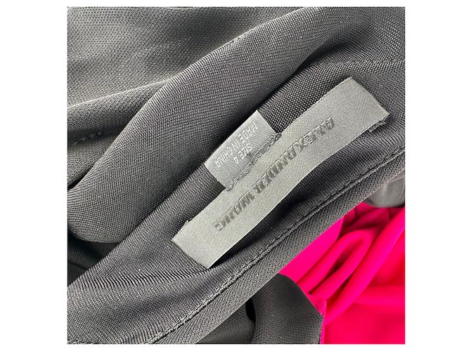 Alexander Wang Drapierte Midi-Kleid in Color-Blocking aus mehrfarbiger Viskose Mehrfarben - Ansicht 7