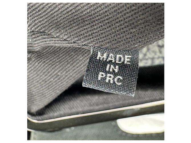 Borsa a tracolla con patta e catena Alexander Mcqueen in pelle grigia Grigio - vista 12