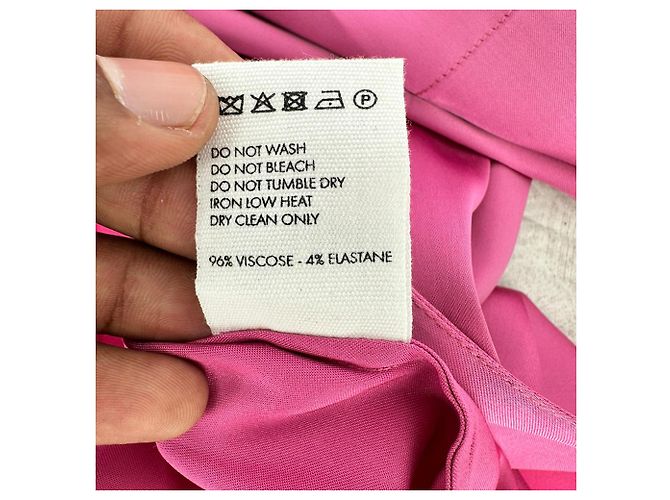Camicia La Chemise Notte di Jacquemus in raso rosa - vista 8
