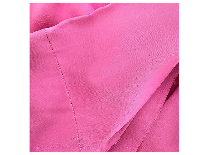 Camicia La Chemise Notte di Jacquemus in raso rosa - vista 9