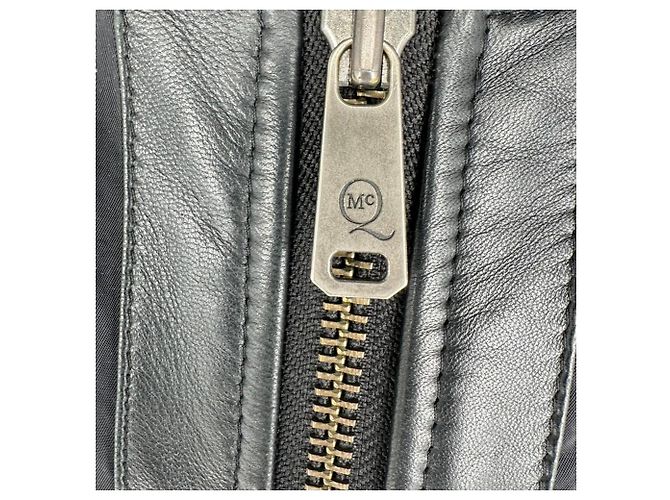 Giacca bomber McQ Alexander McQueen in poliammide nera Nero - vista 3