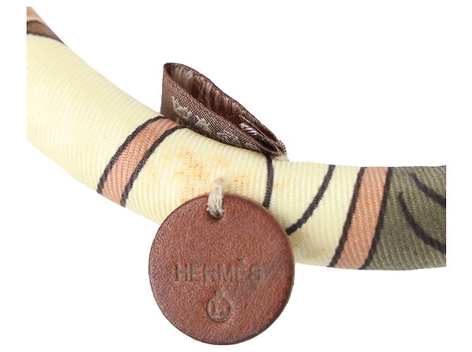 Hermès Bride Necklace PM in Multicolor Silk Multiple colors - view 4