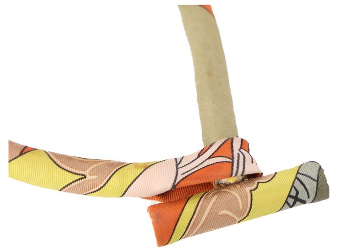 Hermès Bride Necklace PM in Multicolor Silk Multiple colors - view 7